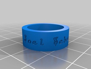 joel rings customized 3d print model - Mito3D