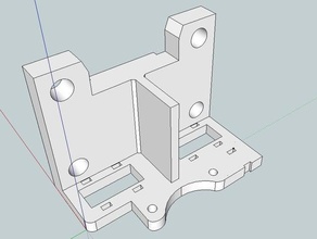 printrbot base de apoio extras lábio stopswitch suporte 3d impressoras 3d print model - Mito3D