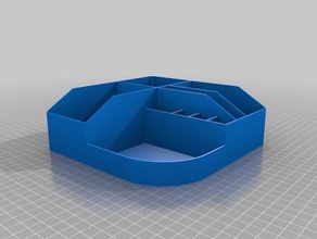 3d printer organizer organization accessories box holder tool toolholder 3d print model - Mito3D