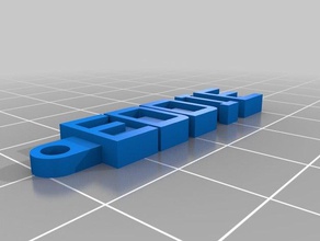 eddie organizzazione personalizzato 3d print model - Mito3D