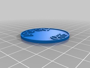 apopori org coin coins badges customized 3d print model - Mito3D
