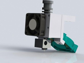cyrus v2 spares e3d hotend holder printer extruders 3d print model - Mito3D