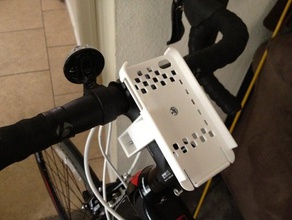 bike attachment iphone 5 4 4s mobile 3d case electronics model mount useful 3d print model - Mito3D