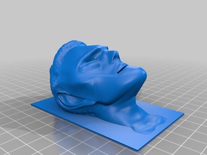 supervillain personnes 3d le buste tête d'étude high res haute résolution jouet zbrush 3d print model - Mito3D