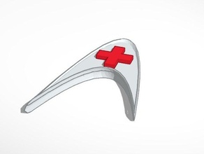 feliz enfermeiros semana sinais logotipos emblema a cruz médico médica tinkercad trek 3d print model - Mito3D