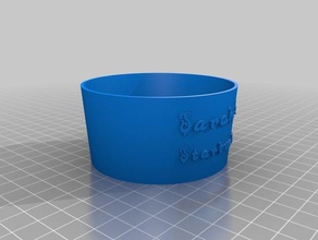 sarahs starbucks food drink customized 3d print model - Mito3D