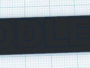 riddler bag tag accessories batman name 3d print model - Mito3D