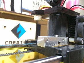 flashforge replicador removido extrusora bloco espaçador 3d a impressora partes 3d print model - Mito3D