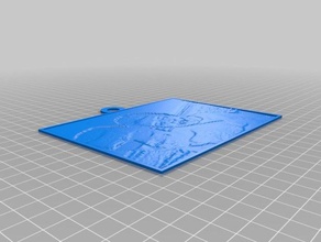 familia 2d art personalizzato 3d print model - Mito3D