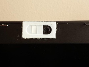 dizüstü gizlilik kalkanı bilgisayar engelleyici kamera kapağı webcam 3d print model - Mito3D