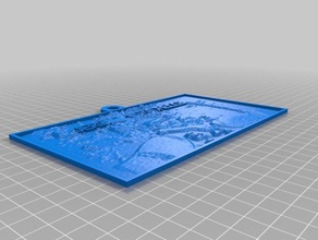 jer rach 2d Kunst angepasst 3d print model - Mito3D