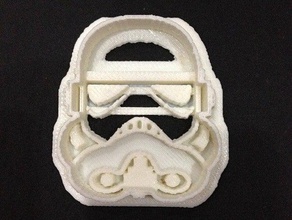 storm trooper cookie cutter household 3d print model - Mito3D