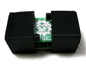 mirror image case versalino&acirc&bdquo&cent v1s0b electronics arduino housing modular robotics virtuabotix 3d print model - Mito3D