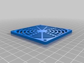 mi personalizados rejilla del ventilador 3d de la impresora accesorios 3d print model - Mito3D