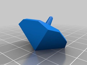 meinen maßgeschneiderten Einzelstück peg-top easy print mechanisch ist Spielzeug 3d print model - Mito3D
