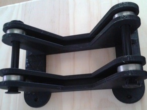 spool holder seat 3d printer accessories filament 3d print model - Mito3D