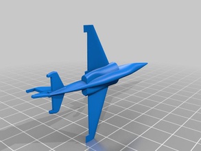 aereo jet veicoli 3d print model - Mito3D