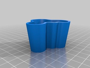 savoy vase containers 3d print model - Mito3D