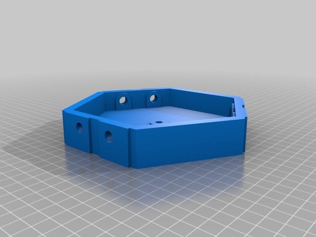 motor consol fixador peça central de cinzas bandeja 3d a impressora partes 3D print model - Mito3D