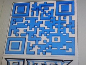 elitek qrcode Zeichen logos 3d print model - Mito3D