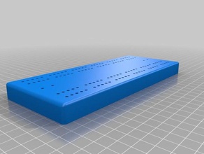 cribbage board Spiele 3d print model - Mito3D