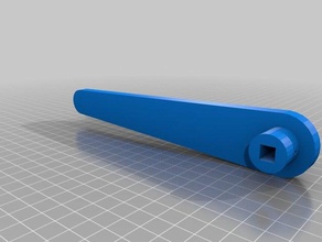 millie door handle household customized 3d print model - Mito3D