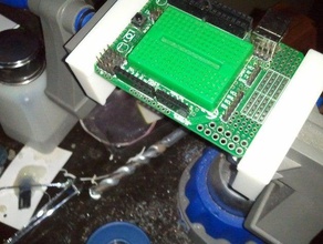 turn your dremel multi-vise into pcb vise holder pads electronics 3d print model - Mito3D