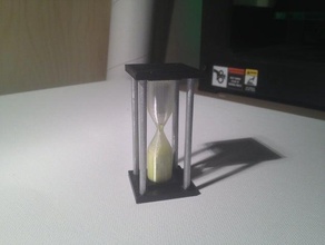 9-12 second hourglass timer mechanical toys eggtimer sand 3d print model - Mito3D