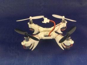 hubsan x4 marco rc vehículos quadcopter 3d print model - Mito3D