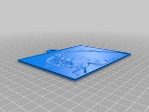chio 150 2 d a arte personalizado 3d print model - Mito3D