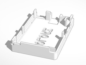 ahududu super-pi case montaj kulakları solori logo pbx elektronik 3d print model - Mito3D