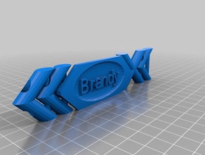 brandys makerbelt fibbia accessori personalizzato 3d print model - Mito3D