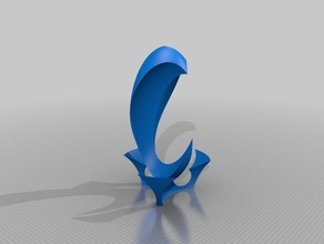 jumphappy pesce scultura sculture astratto impressionante onsuchafullsea splash 3d print model - Mito3D