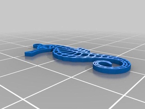 seahorse chaîne pendentif 2 d'autres onsuchafullsea 3d print model - Mito3D