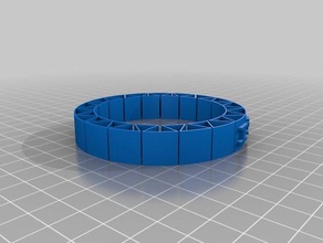 iseg bracciale bracciali personalizzato 3d print model - Mito3D