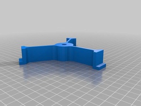 3dr-einfache filament spool holder Drucker - Zubehör delta 3d print model - Mito3D