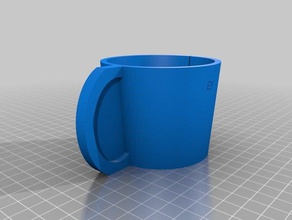 ey cup kitchen dining customized 3d print model - Mito3D