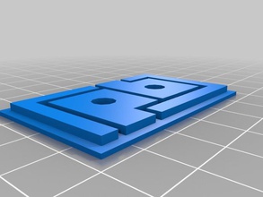 parametric printrbot logo signs logos openscad 3d print model - Mito3D