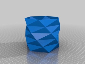 il mio personalizzato twisted vaso arredamento 3d print model - Mito3D