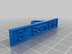 meine angepasste Kabel label Organisation 3d print model - Mito3D