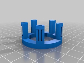 stubby hexafish 5 hexa credere bracciali personalizzato 3d print model - Mito3D