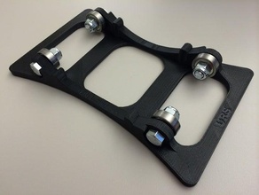 roller filament spool holder 3d printer accessories bearing urs 3d print model - Mito3D