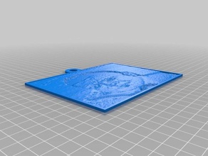 nacho 2d art personalizado 3d print model - Mito3D