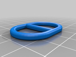 scarf ring accessories 3d print model - Mito3D