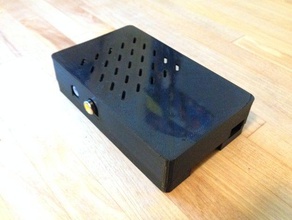 snap-together raspberry pi case electronics 3d print model - Mito3D