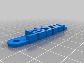 jabber james organización personalizado 3d print model - Mito3D