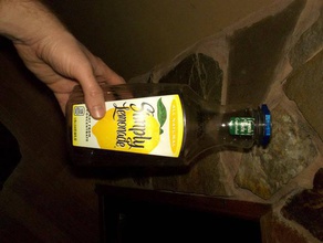 simplemente hilos partes de la botella limonada jugo naranja 3d print model - Mito3D