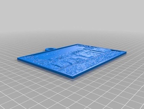 patton jr yüksek 2d sanat özelleştirilmiş 3d print model - Mito3D
