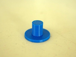 tension rod foot household supplies target 3d print model - Mito3D