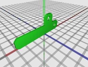 flyzone fw190 strut acoplador de substituição rc veículos 3d print model - Mito3D